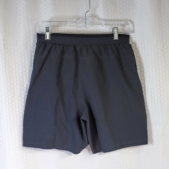 Fabletics blue panty attached stretch running shorts no size tag - Picture 6 of 8